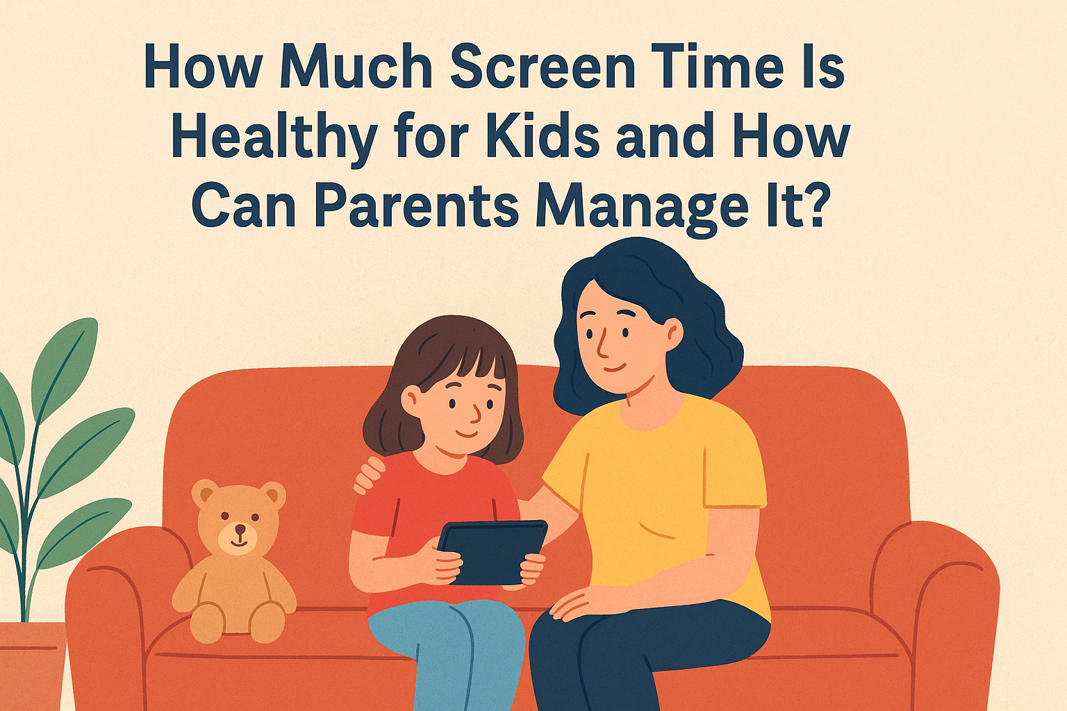How Much Screen Time Is Healthy for Kids and How Can Parents Manage It