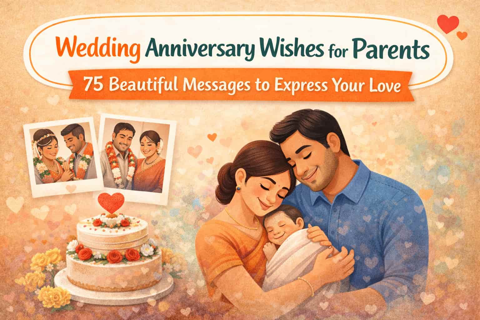 Wedding Anniversary Wishes for Parents: 75 Beautiful Messages to Express Your Love
