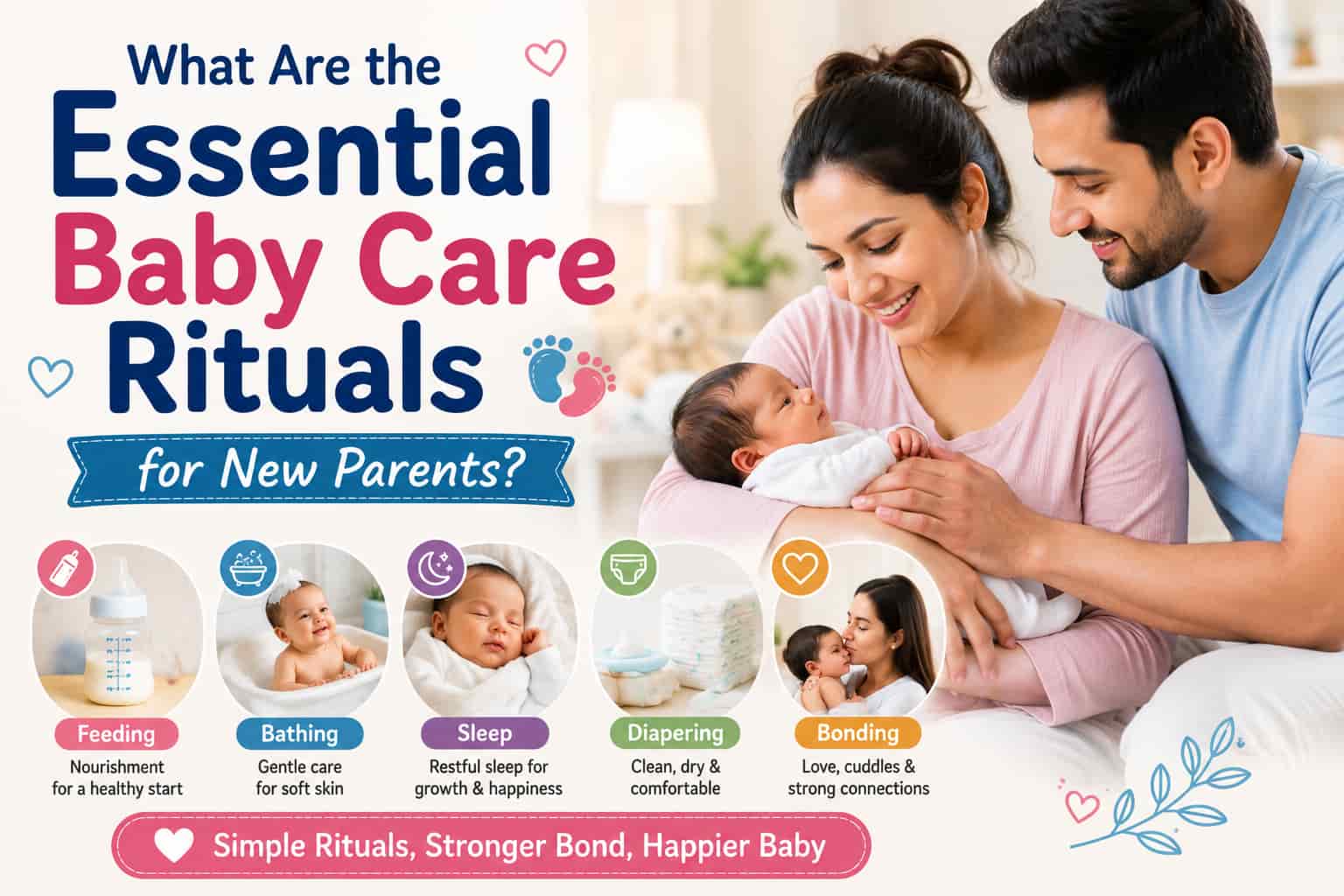 What Are the Essential Baby Care Rituals for New Parents ?