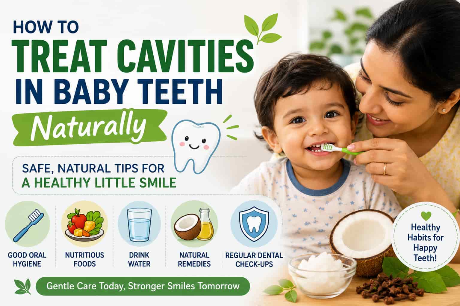 How to Treat Cavities in Baby Teeth Naturally: What Parents Need to Know